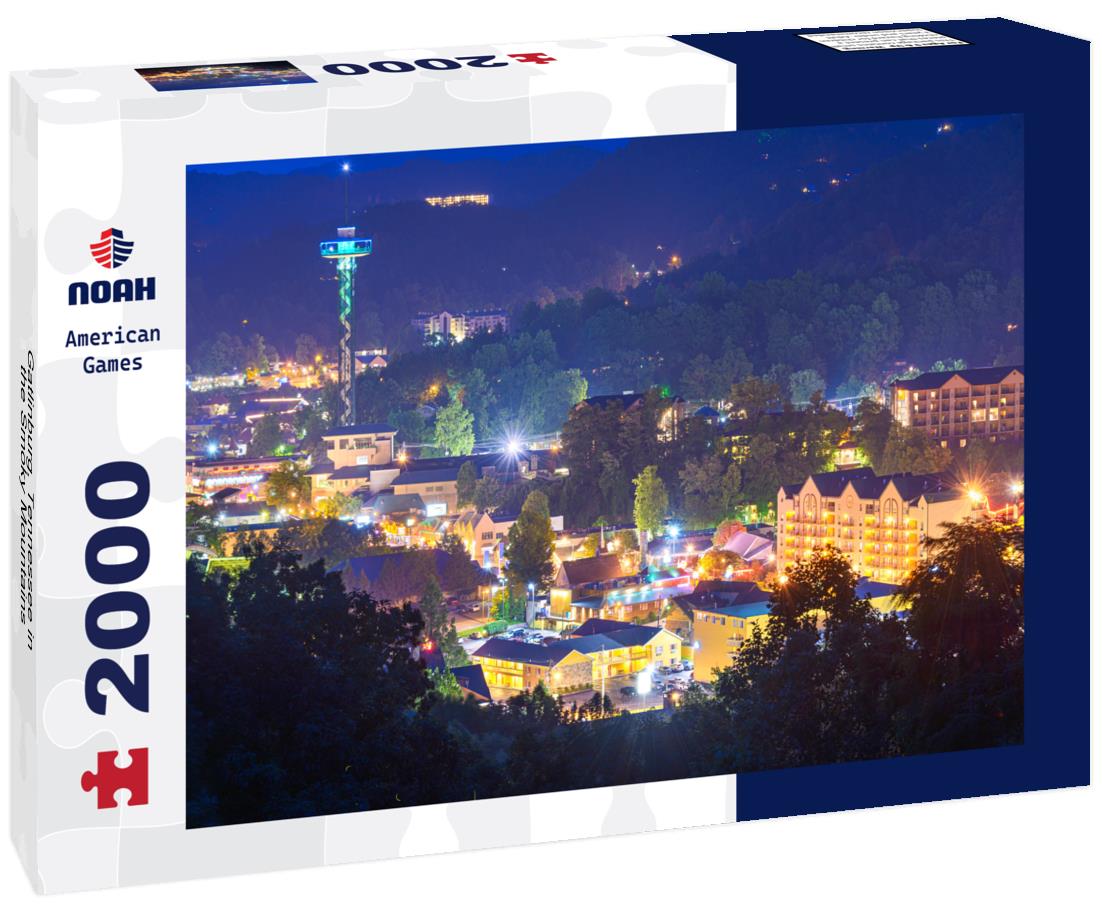 Gatlinburg, Tennessee in the Smoky Mountains 2000pc Puzzle