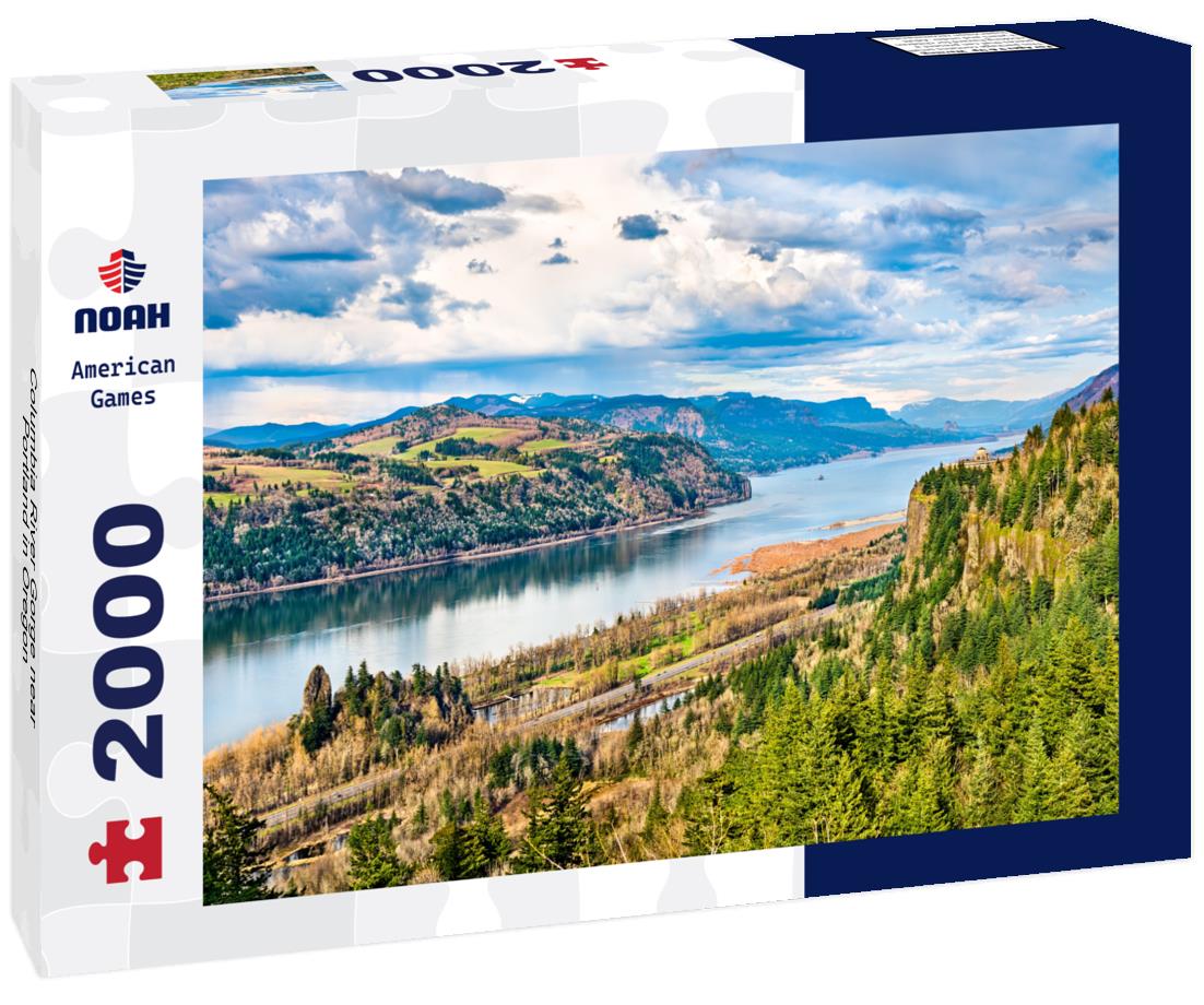 Columbia River Gorge near Portland in Oregon 2000pc Puzzle