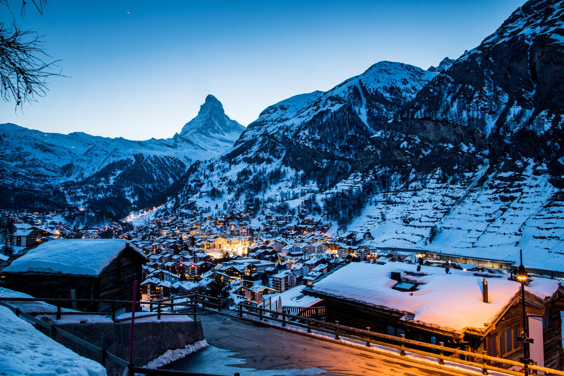 amazing view of Matterhorn peak from Zermatt 2000pc Puzzle