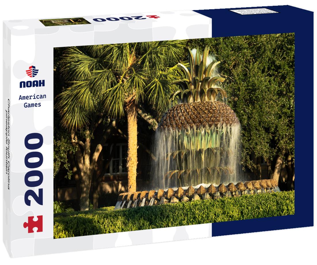 Charleston South Carolina pineapple fountain 2000pc Puzzle