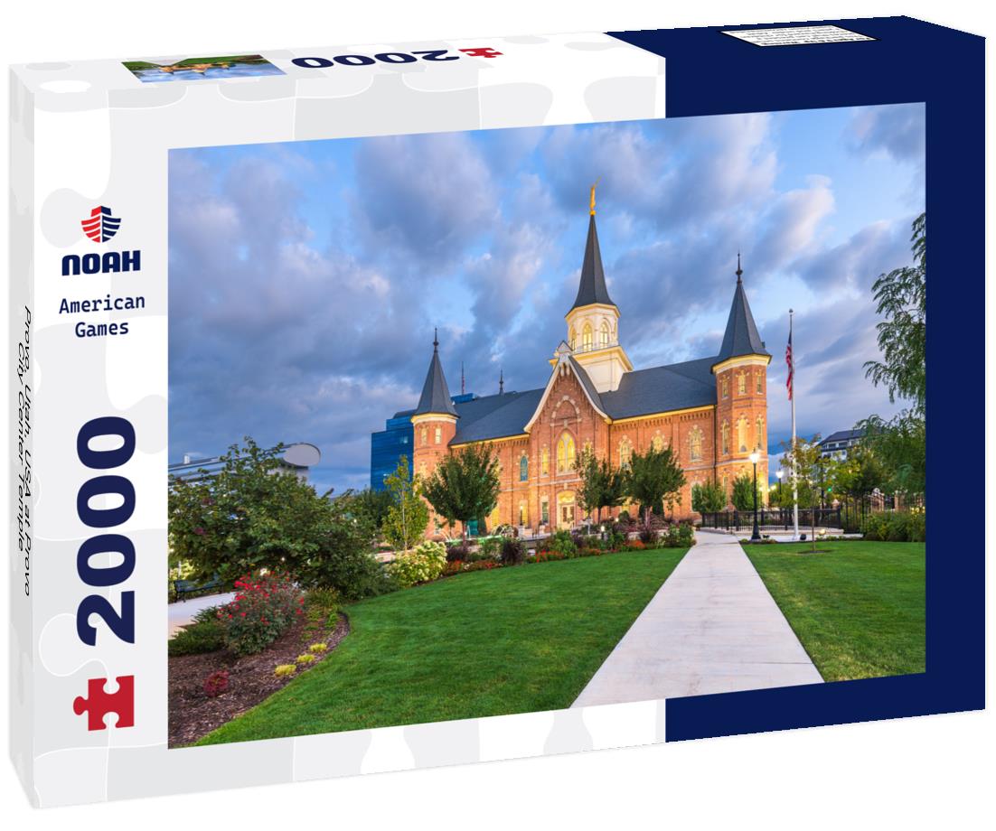 Provo, Utah, USA at Provo City Center Temple 2000pc Puzzle