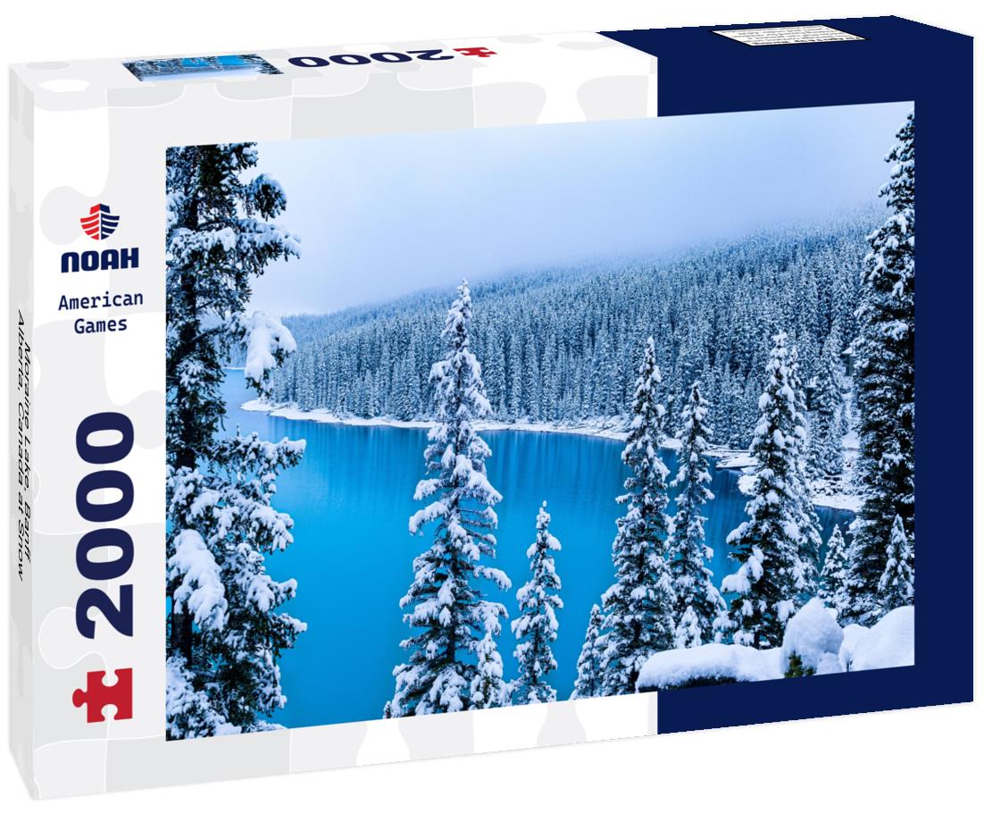 Moraine Lake, Banff, Alberta, Canada at Snow 2000pc Puzzle