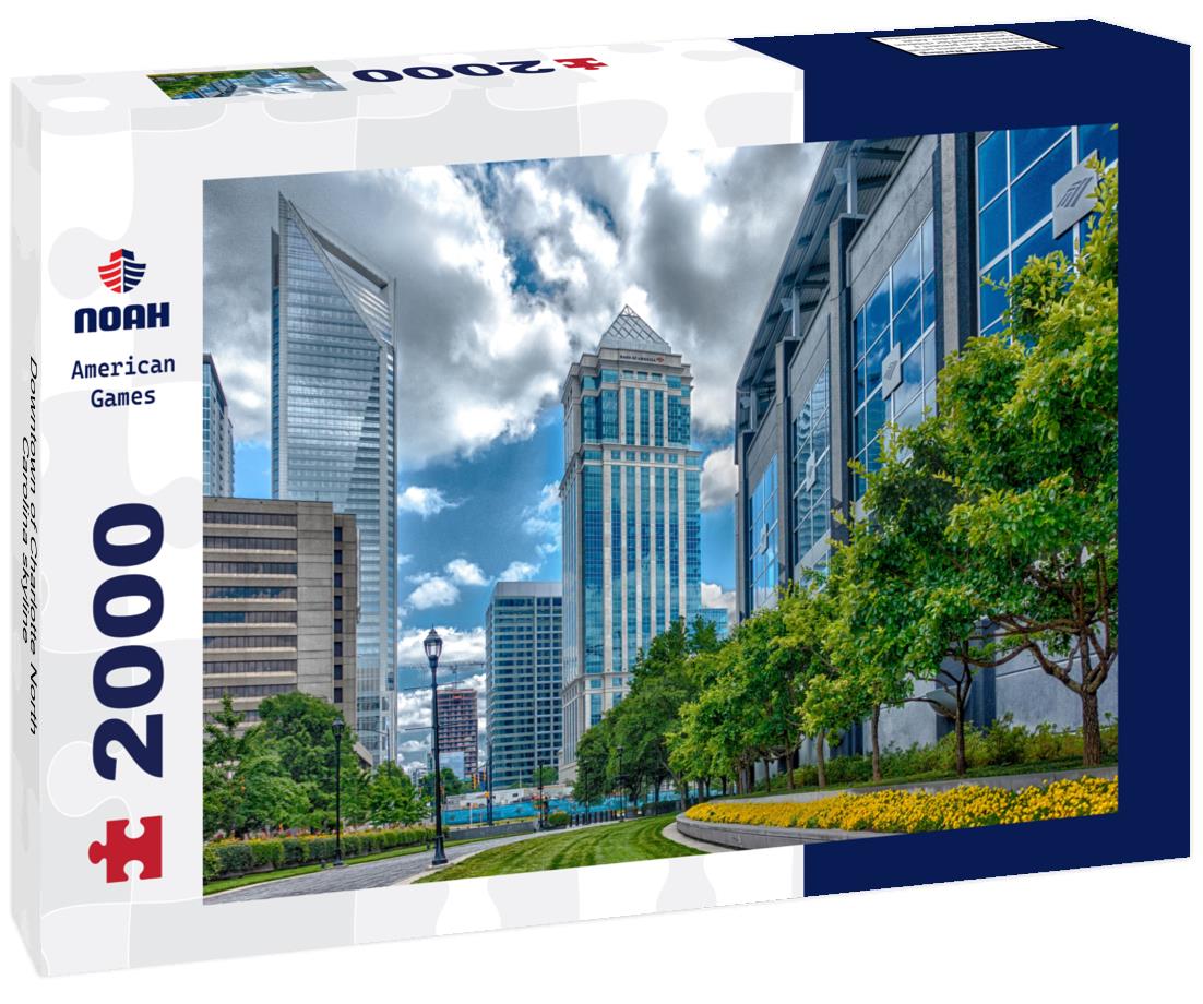 Downtown of Charlotte North Carolina skyline 2000pc Puzzle