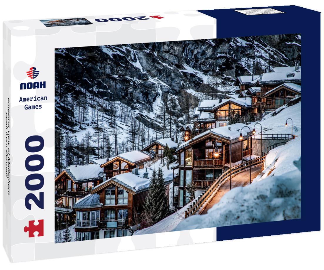 amazing view of Matterhorn peak from Zermatt 2000pc Puzzle