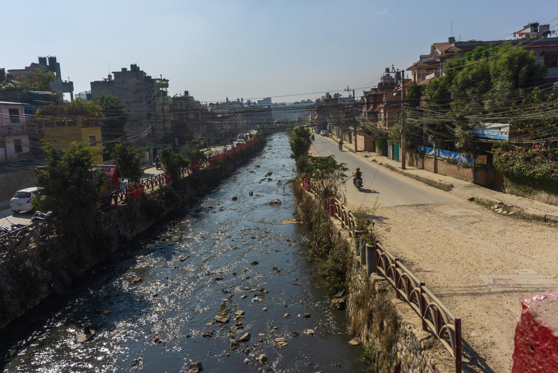Picture of Bagmati River in Kathmandu, Nepal 2000pc Puzzle