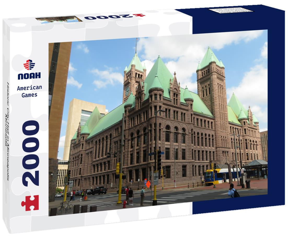 Historic City Hall in Minneapolis, Minnesota 2000pc Puzzle