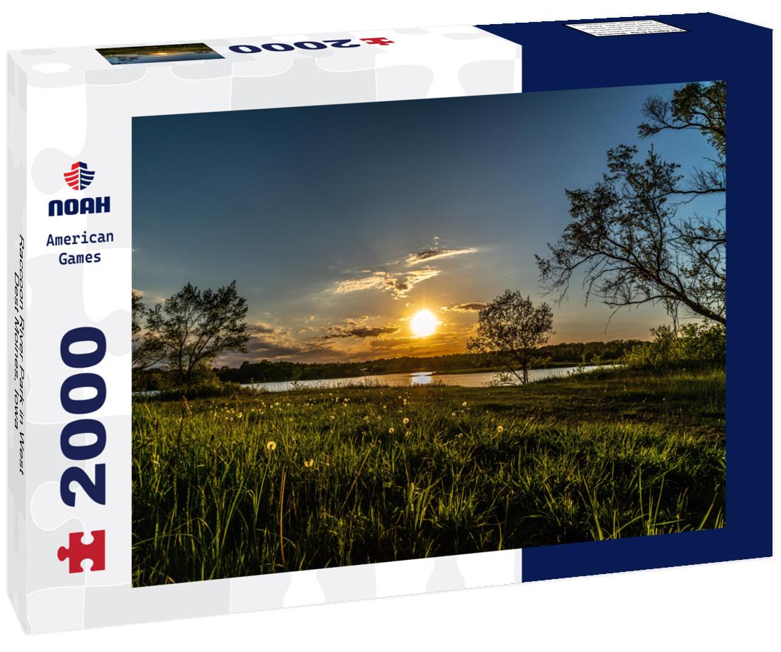 Raccoon River Park in West Dest Moines, Iowa 2000pc Puzzle