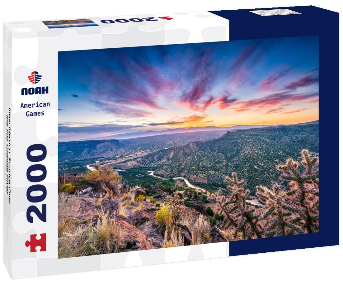 New Mexico Sunrise Over the Rio Grande River 2000pc Puzzle
