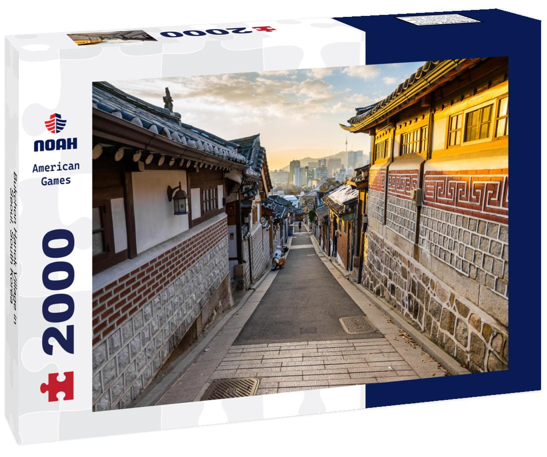 Bukchon Hanok Village in Seoul, South Korea 2000pc Puzzle