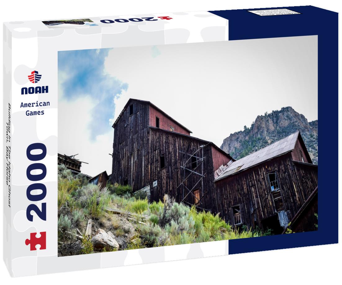Building In The Idaho Ghost Town, Bay Horse 2000pc Puzzle