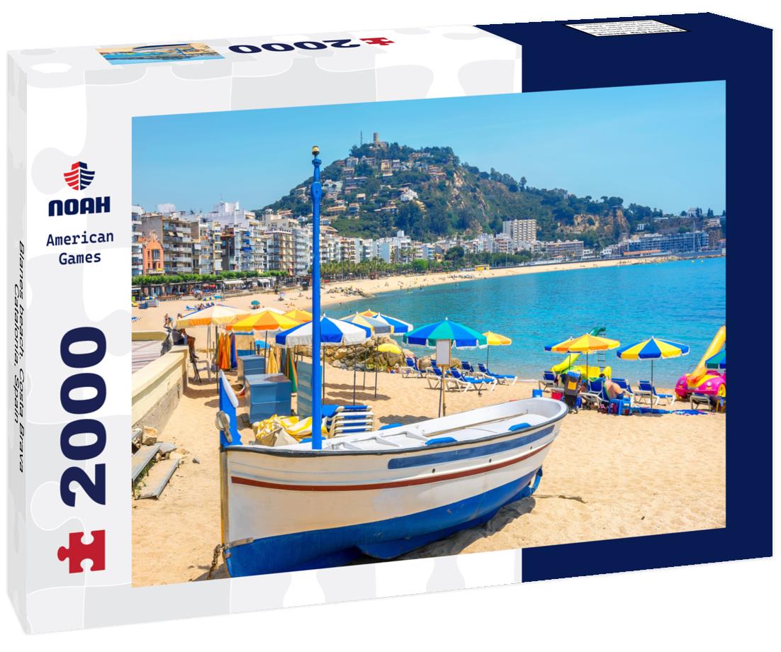 Noah Jigsaw Puzzle Blanes beach. Costa Brava, Catalonia, Spain 2000 pieces
