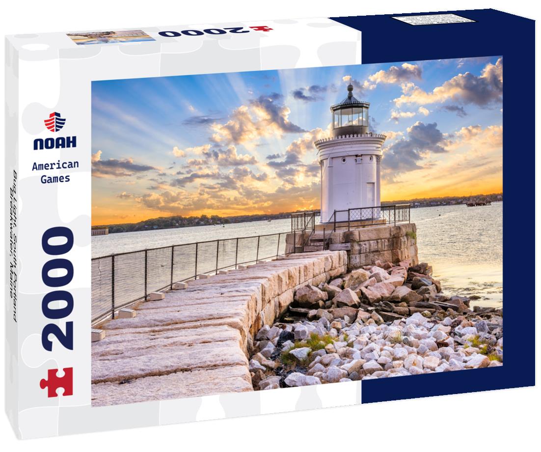 Bug Light, South Portland Breakwater, Maine 2000pc Puzzle