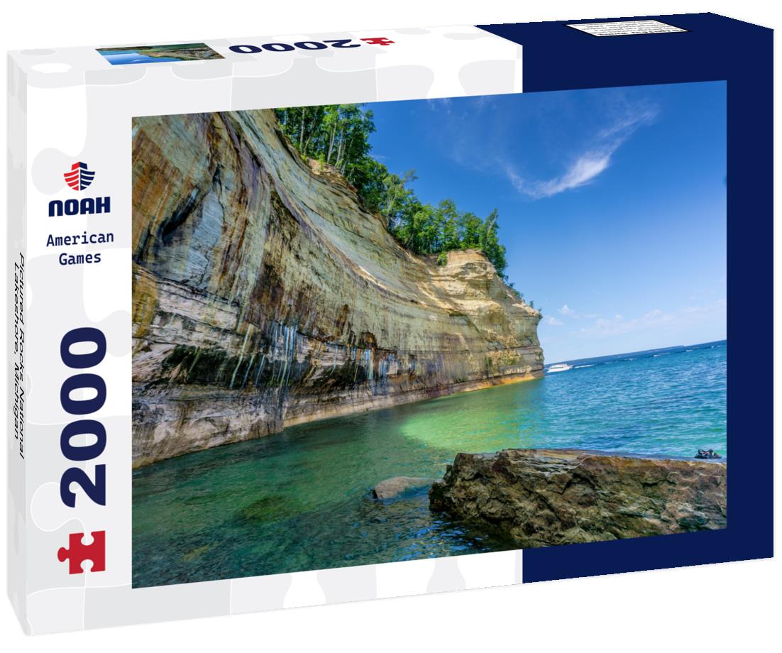 Pictured Rocks National Lakeshore, Michigan 2000pc Puzzle