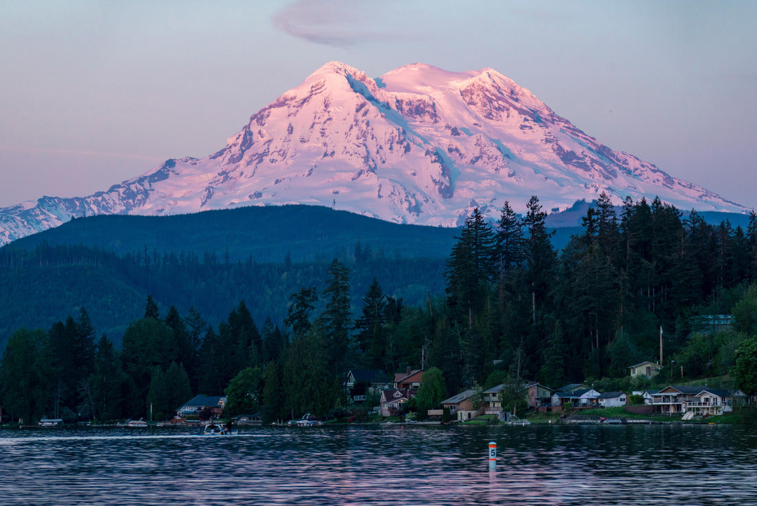 Noah Jigsaw Puzzle Mt Rainier Sunset on Clear Lake, Washington 2000 pieces