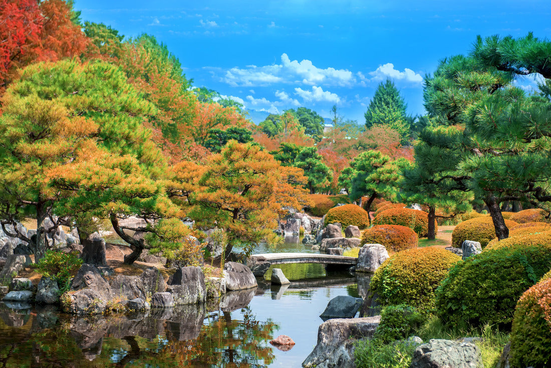 Ninomaru Garden in Nijo Castle Kyoto, Japan 2000pc Puzzle