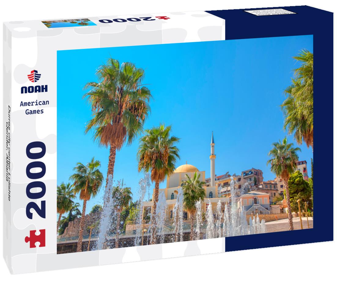 Durres city center Lulishte Qender, Albania 2000pc Puzzle