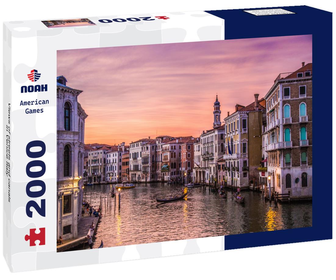 streets and canals in Venice Italy 2000pc Puzzle