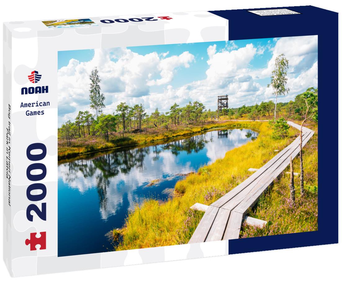 Noah Jigsaw Puzzle Bog trail in Kemeri National Park in Latvia 2000 pieces