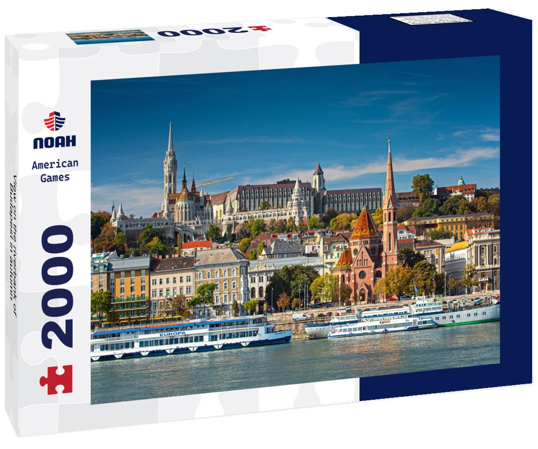 the riverbank of Budapest in autumn 2000pc Puzzle