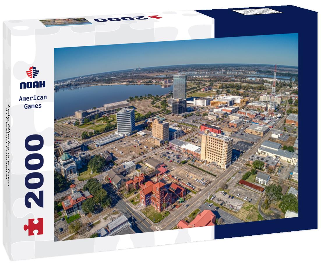 Lake Charles is a Town in Eastern Louisiana 2000pc Puzzle