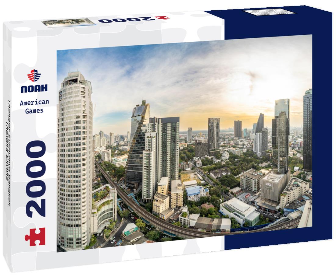 Thonglor Sukhumvit Bangkok Thailand Skyline 2000pc Puzzle