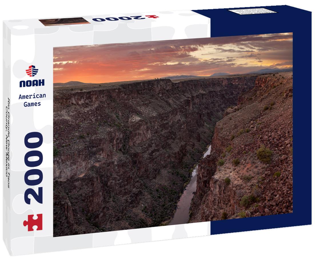 Rio Grande Gorge in Taos County, New Mexico 2000pc Puzzle