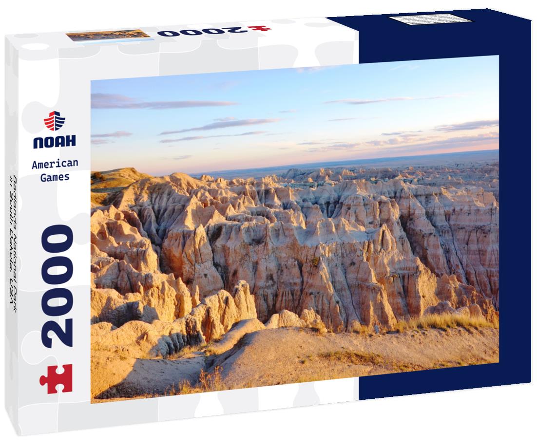 Badlands National Park in South Dakota, USA 2000pc Puzzle