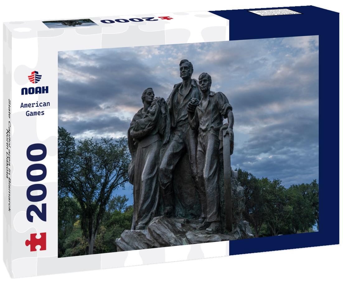 State Capitol area in Bismarck North Dakota 2000pc Puzzle