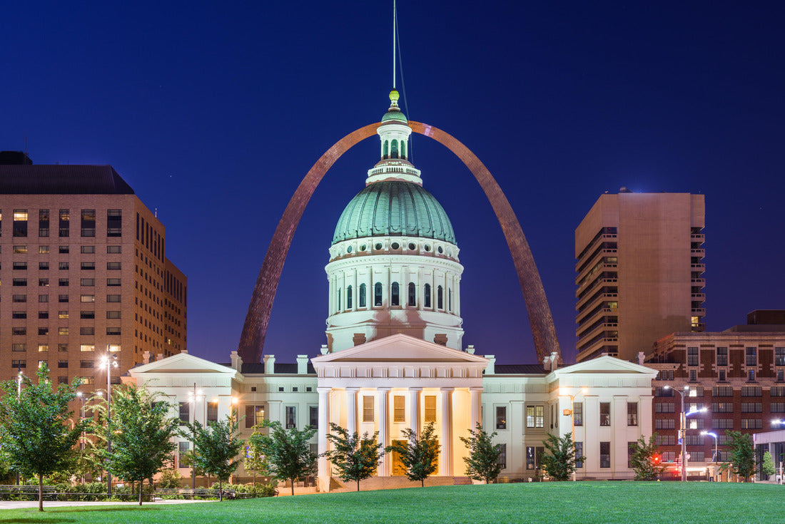 St. Louis, Missouri, USA Park and Cityscape 2000pc Puzzle