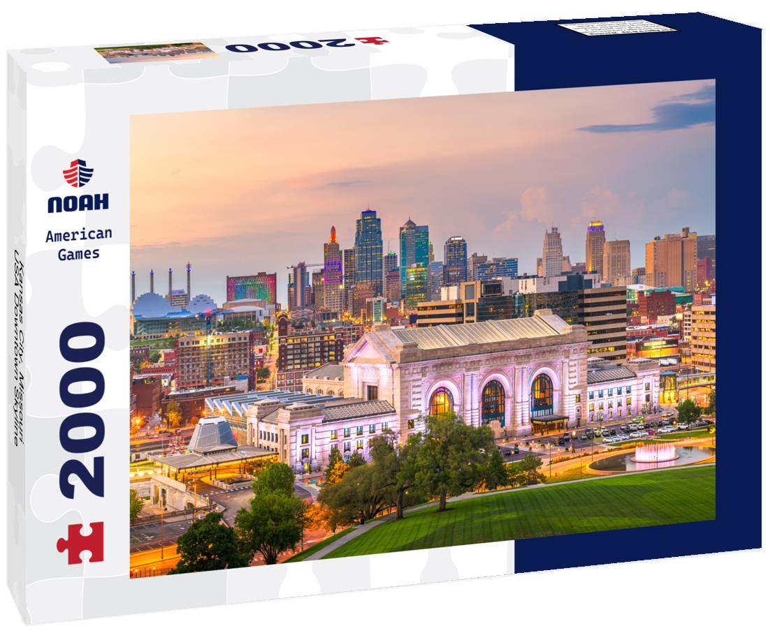 Kansas City, Missouri, USA Downtown Skyline 2000pc Puzzle