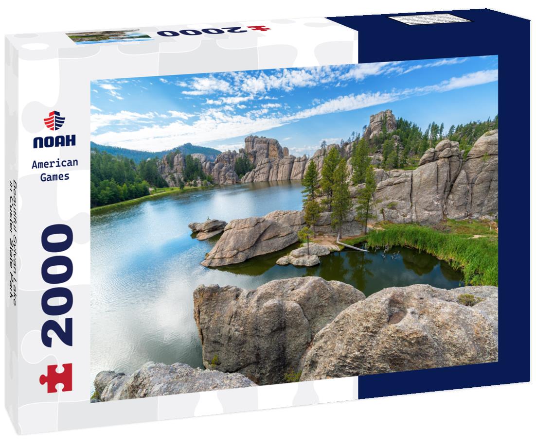 Beautiful Sylvan Lake in Custer State Park 2000pc Puzzle