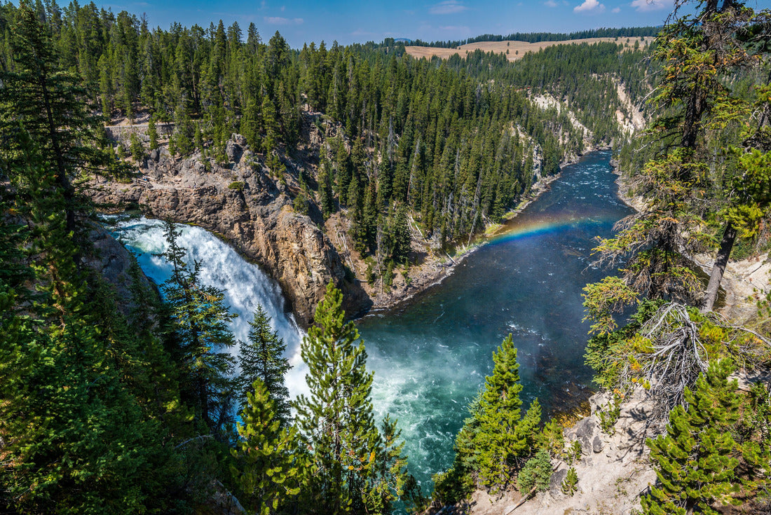 Upper waterfalls of the Yellowstone Canyon 2000pc Puzzle
