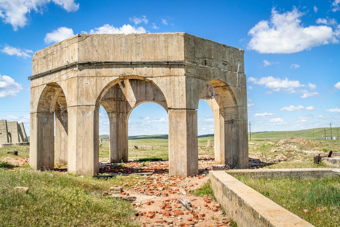 Ruins of potash plant in Antioch, Nebraska 2000pc Puzzle