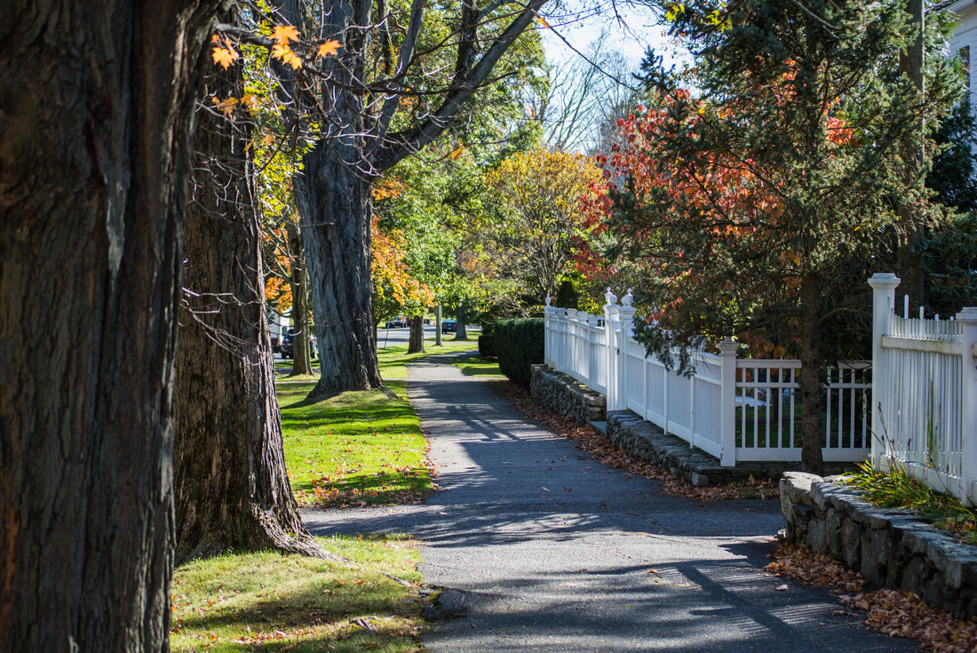 Walkway Through Historic Town, Connecticut 2000pc Puzzle