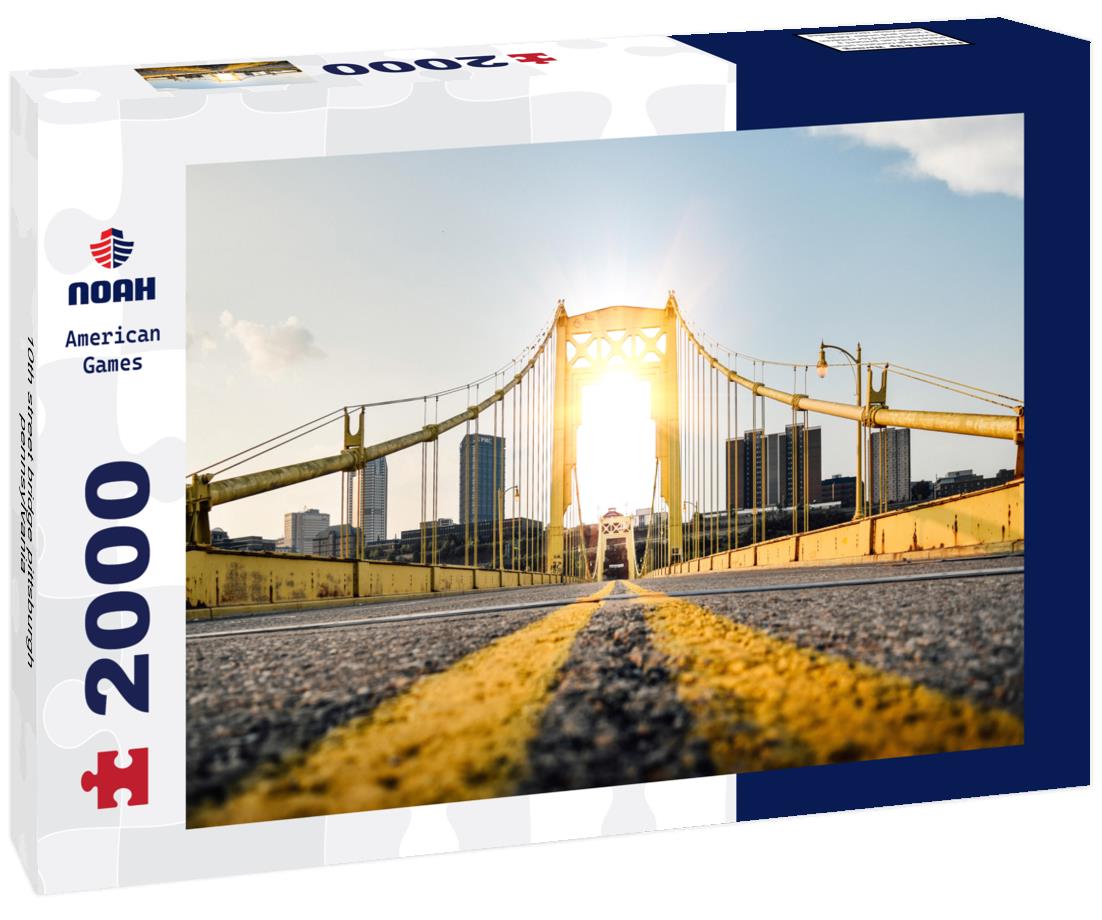 10th street bridge pittsburgh pennsylvania 2000pc Puzzle