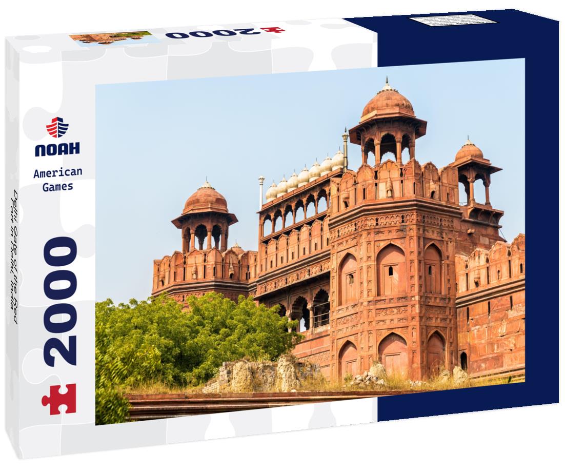 Delhi Gate of the Red Fort in Delhi, India 2000pc Puzzle