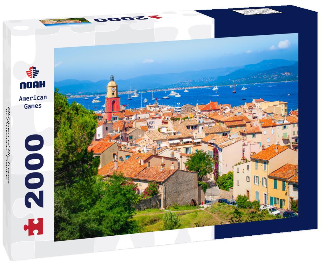 Old town of St. Tropez in Provence, France 2000pc Puzzle