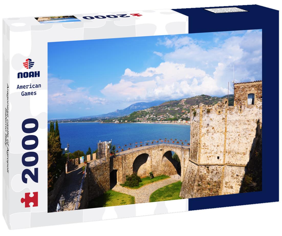Aragonese castle of Agropoli Salerno Italy 2000pc Puzzle
