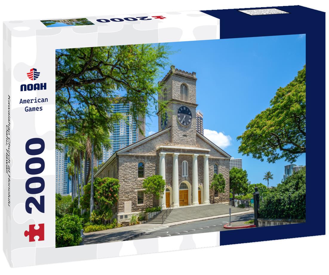 Kawaiahao Church at Honolulu, Oahu, Hawaii 2000pc Puzzle