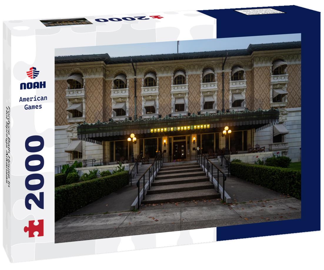 Fordyce Bath House In Hot Springs Arkansas 2000pc Puzzle