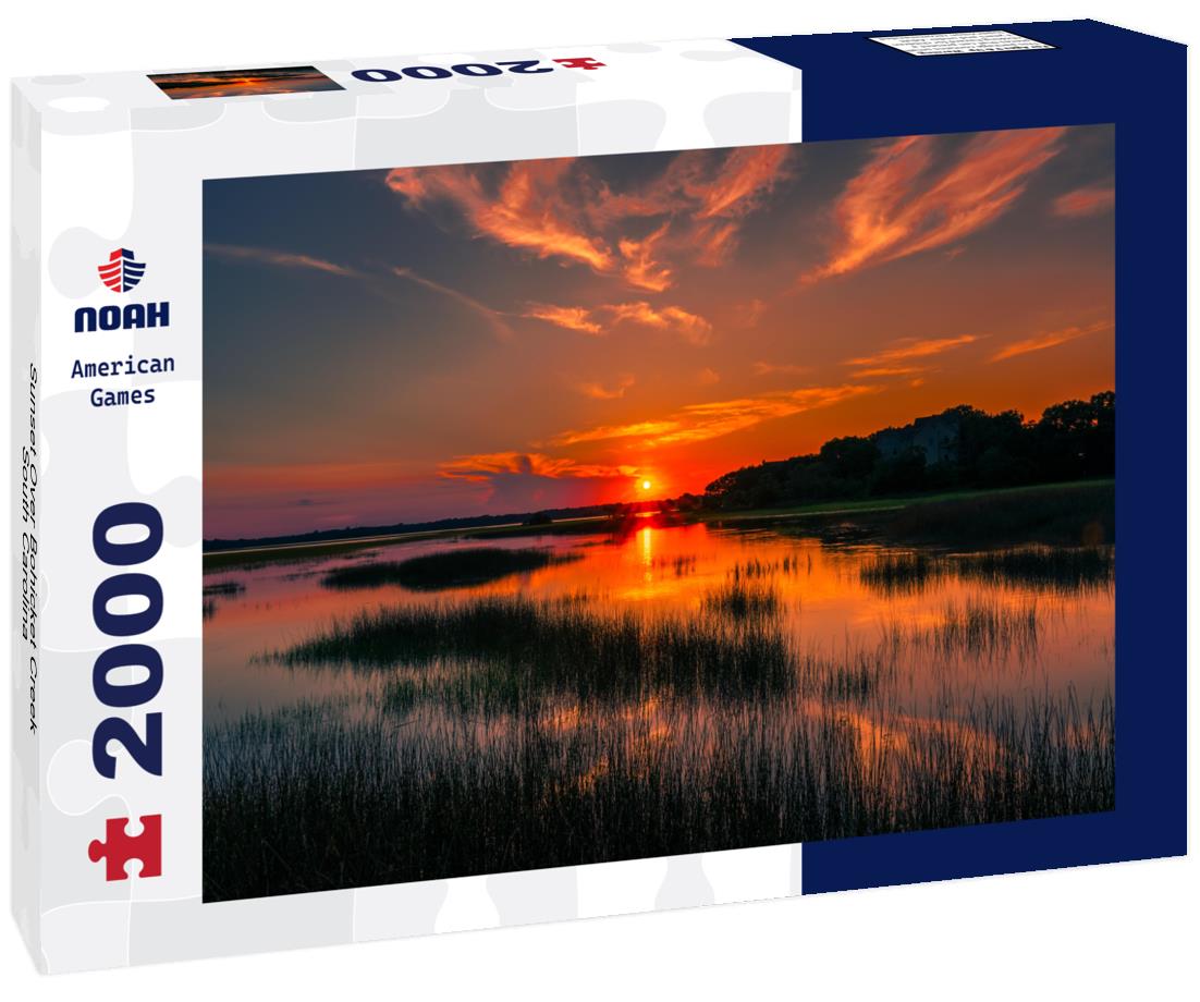 Sunset Over Bohicket Creek, South Carolina 2000pc Puzzle