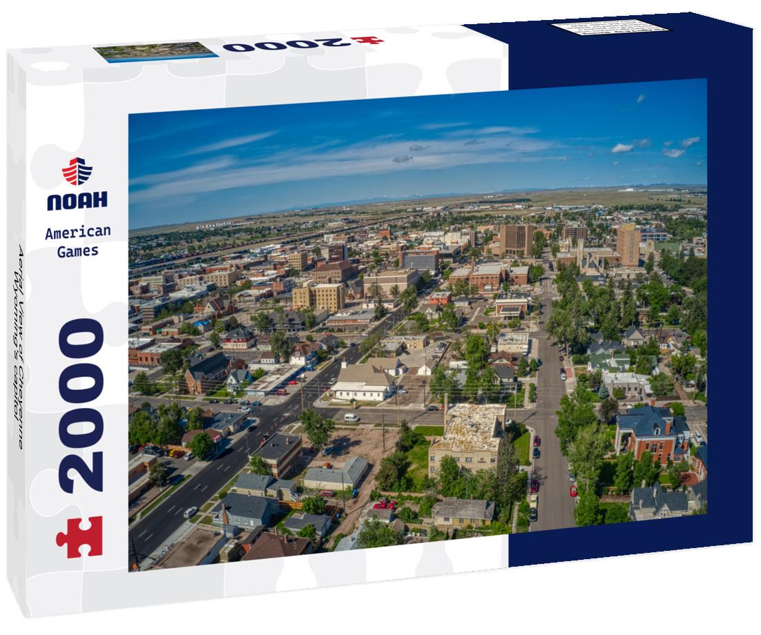 Aerial View of Cheyenne, Wyoming's capitol 2000pc Puzzle