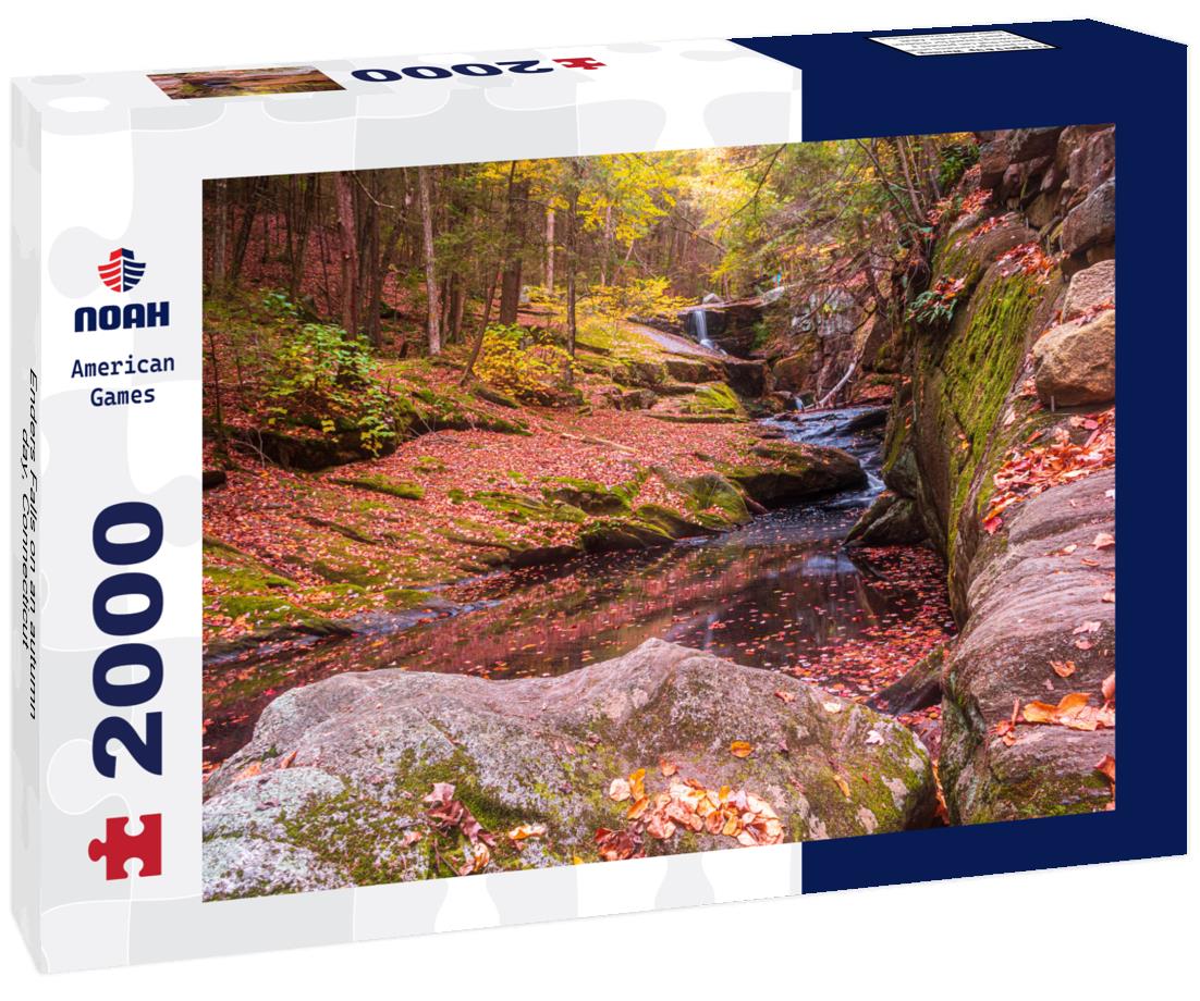 Enders Falls on an autumn day, Connecticut 2000pc Puzzle