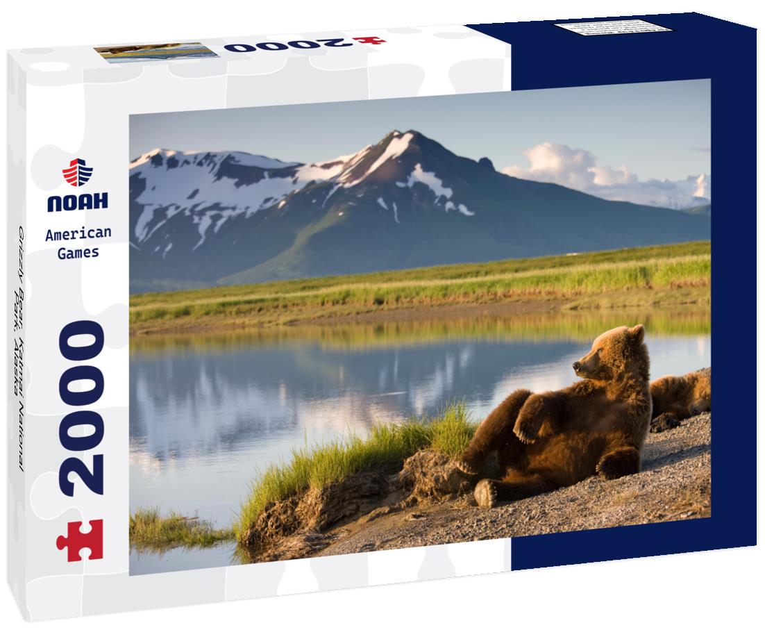 Grizzly Bear, Katmai National Park, Alaska 2000pc Puzzle