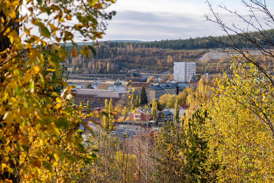 the town of Örnsköldsvik in Sweden 2000pc Puzzle