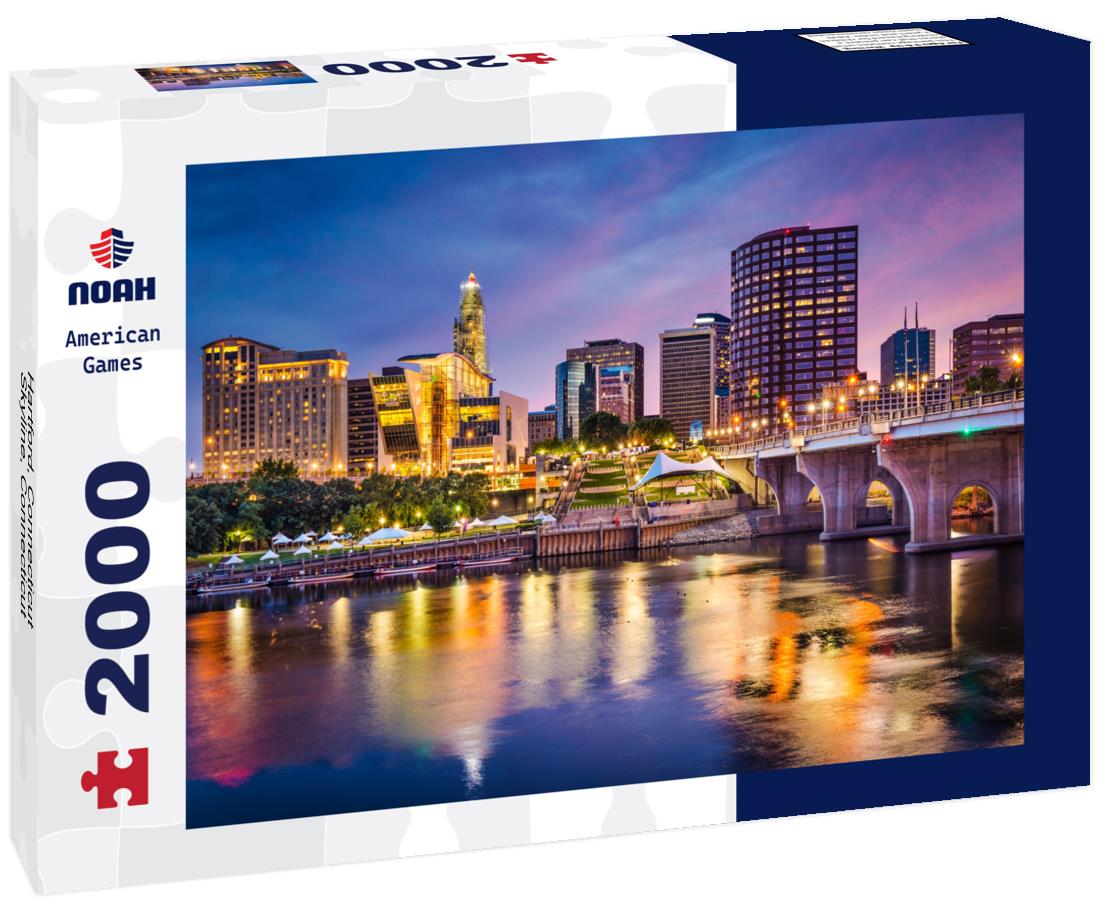 Hartford, Connecticut Skyline, Connecticut 2000pc Puzzle