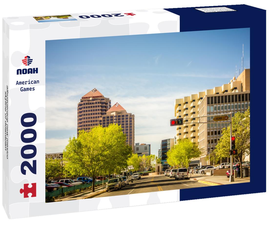 albuquerque new mexico skyline of downtown 2000pc Puzzle