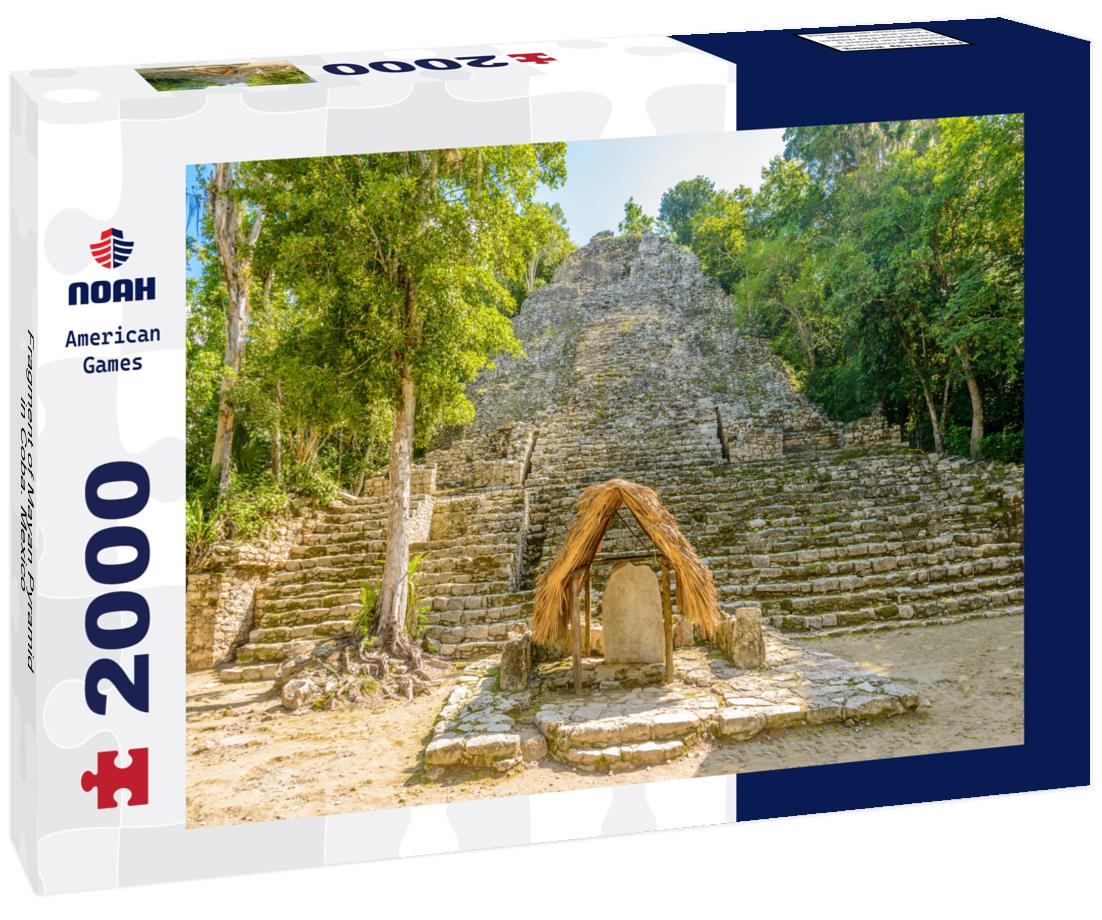 Fragment of Mayan Pyramid in Coba. Mexico 2000pc Puzzle