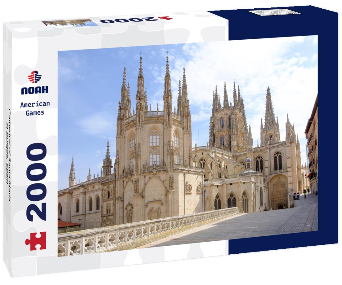 Cathedral of Santa Maria in Burgos, Spain 2000pc Puzzle