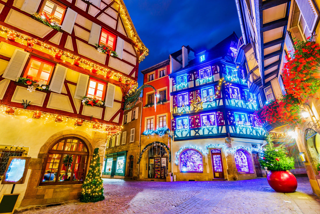 Colmar - Christmas city in Alsace, France 2000pc Puzzle